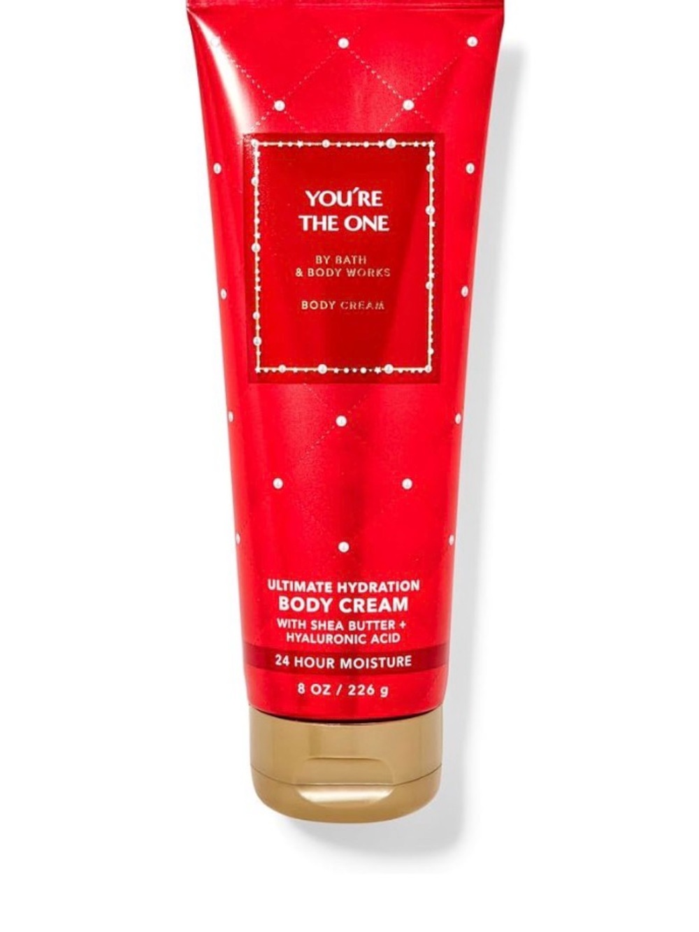 DISCONTINUED Bath & Body Works You're The One Body Cream - Red & Gold
